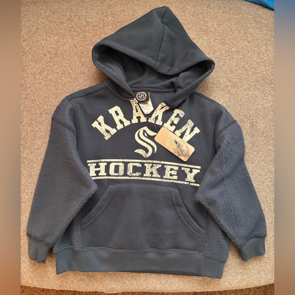 NWT NHL Seattle Kraken Youth Hoodie